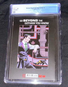 Batman Beyond the White Knight #5 J Scott Campbell Variant CGC Graded 9.8