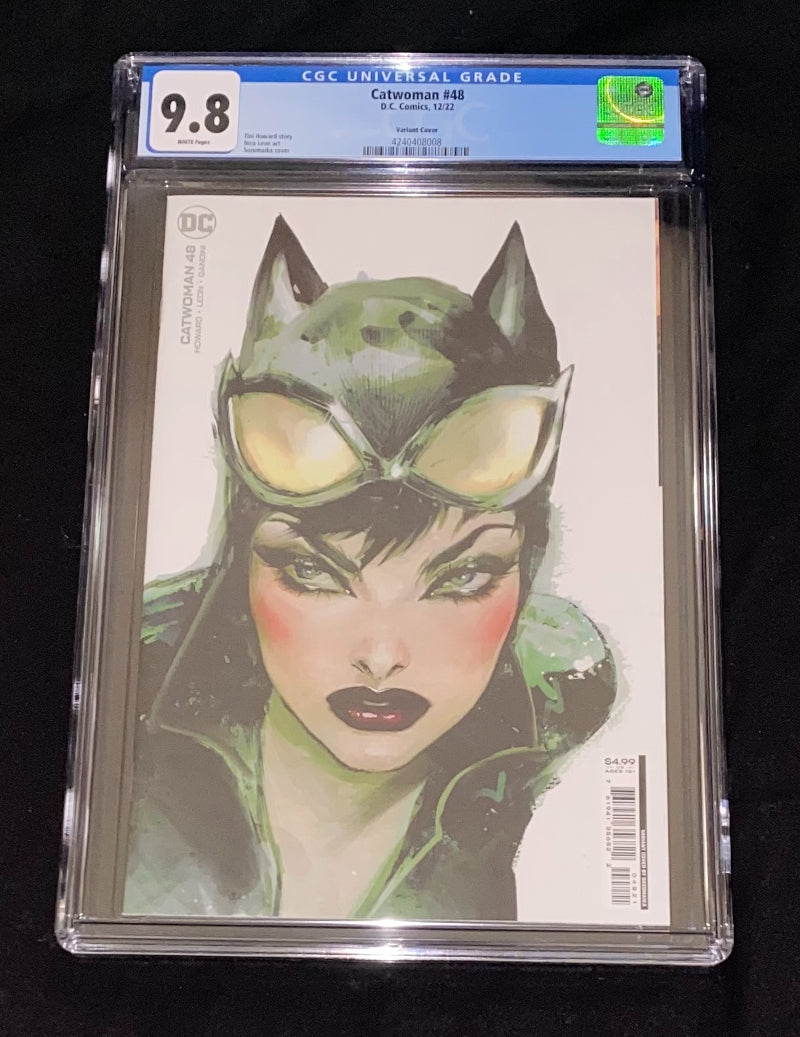 Catwoman #48 Sozomaika Variant CGC Graded 9.8
