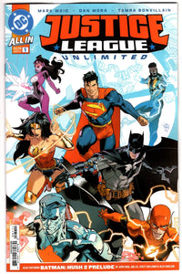 Justice League Unlimited #1 Dan Mora main cover