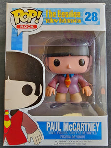 Pop Rock #28 The Beatles Yellow Submarine Paul McCartney 3.75" Figure