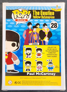 Pop Rock #28 The Beatles Yellow Submarine Paul McCartney 3.75" Figure