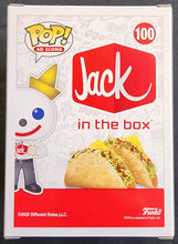 Load image into Gallery viewer, Pop Ad Icons #100 Jack in the Box Jack Box w/SDCC Sticker 3.75&quot; Figure
