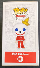 Load image into Gallery viewer, Pop Ad Icons #101 Jack in the Box Jack Box In Tracksuit w/Summer Virtual Funkon Sticker 3.75&quot; Figure
