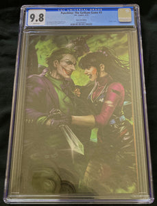 Punchline The Gotham Game #3 1:50 Derrick Chew Foil Virgin Variant CGC Graded 9.8