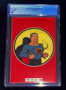 Superman Facsimile Edition #1 CGC Graded 9.6