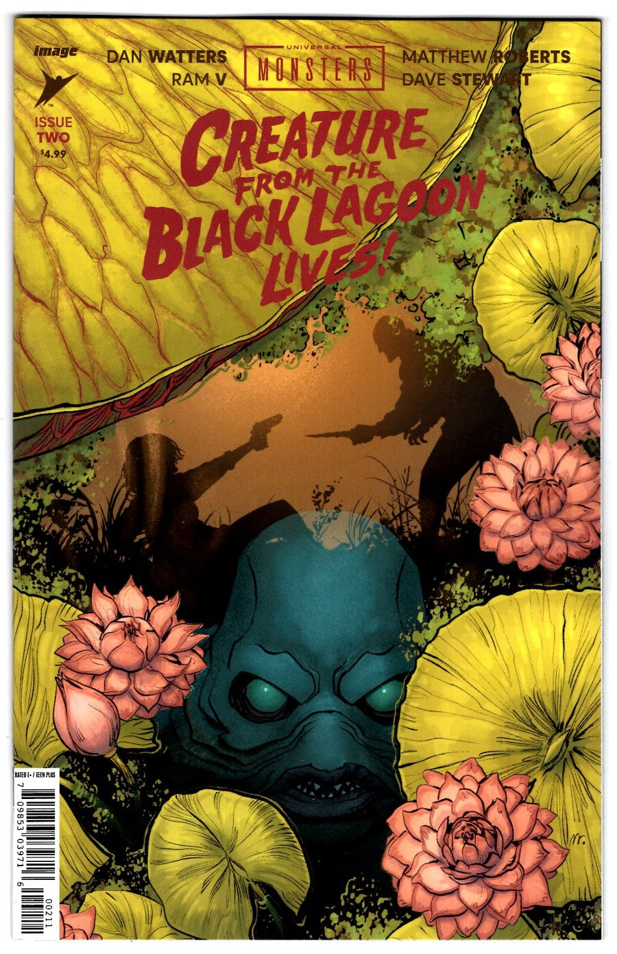 Universal Monsters Creature From The Black Lagoon Lives #2 A Main Cove   Comic Central