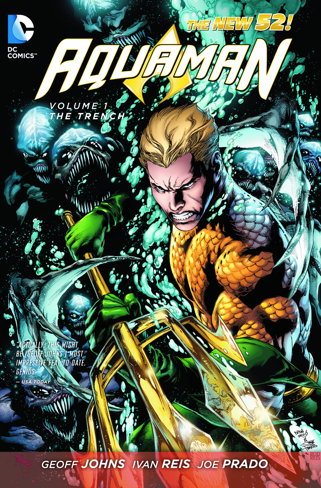 AQUAMAN VOL 01 THE TRENCH TP (N52)