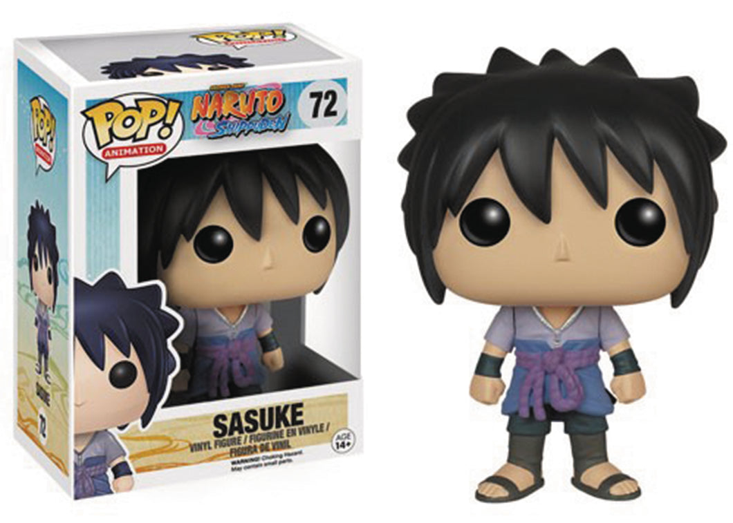 Pop Animation Naruto Sasuke #72 3.75
