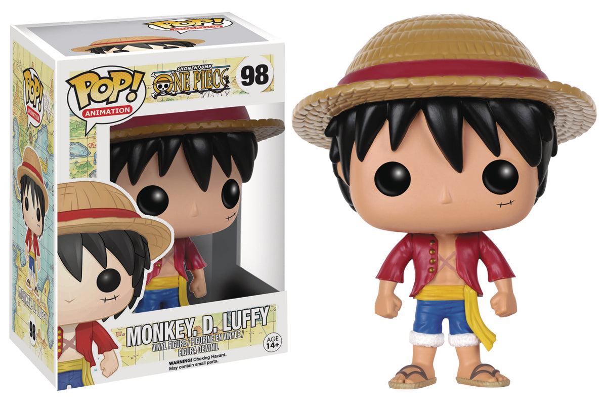 Pop Animation One Piece Luffy #98 3.75 Figure – Comic Central