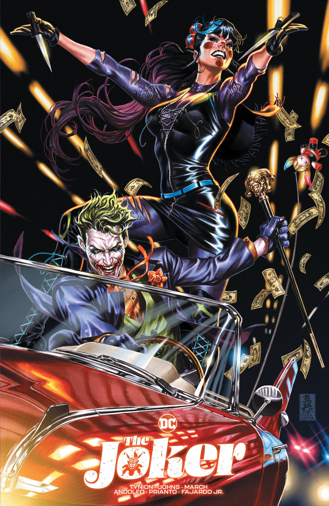 JOKER #1 MARK BROOKS TEAM VARIANT