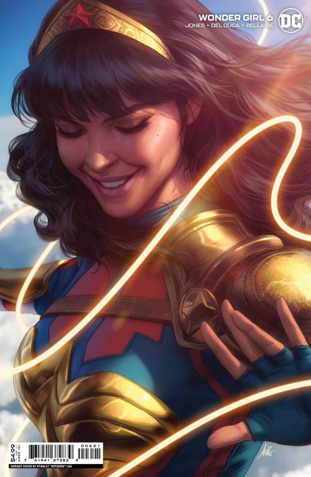 Wonder Girl #6 Artgerm Card Stock Variant