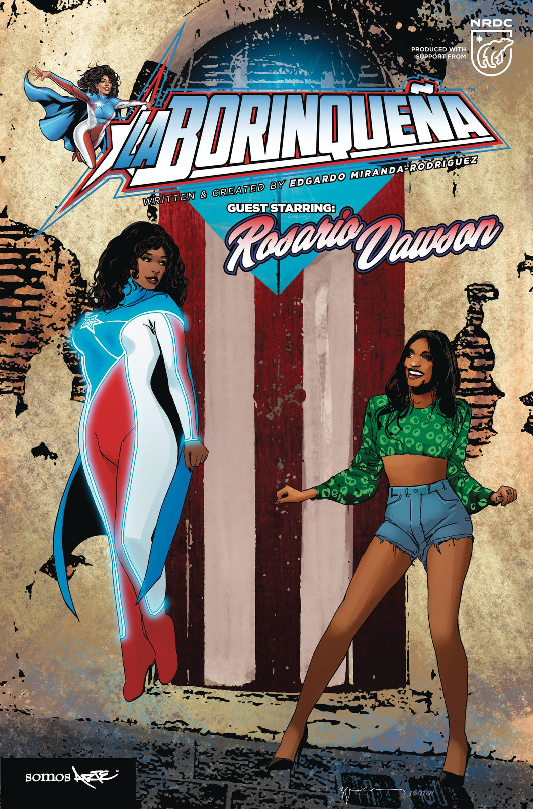 LA BORINQUENA STARRING ROSARIO DAWSON 1 shot Cover B SIENKIEWICZ