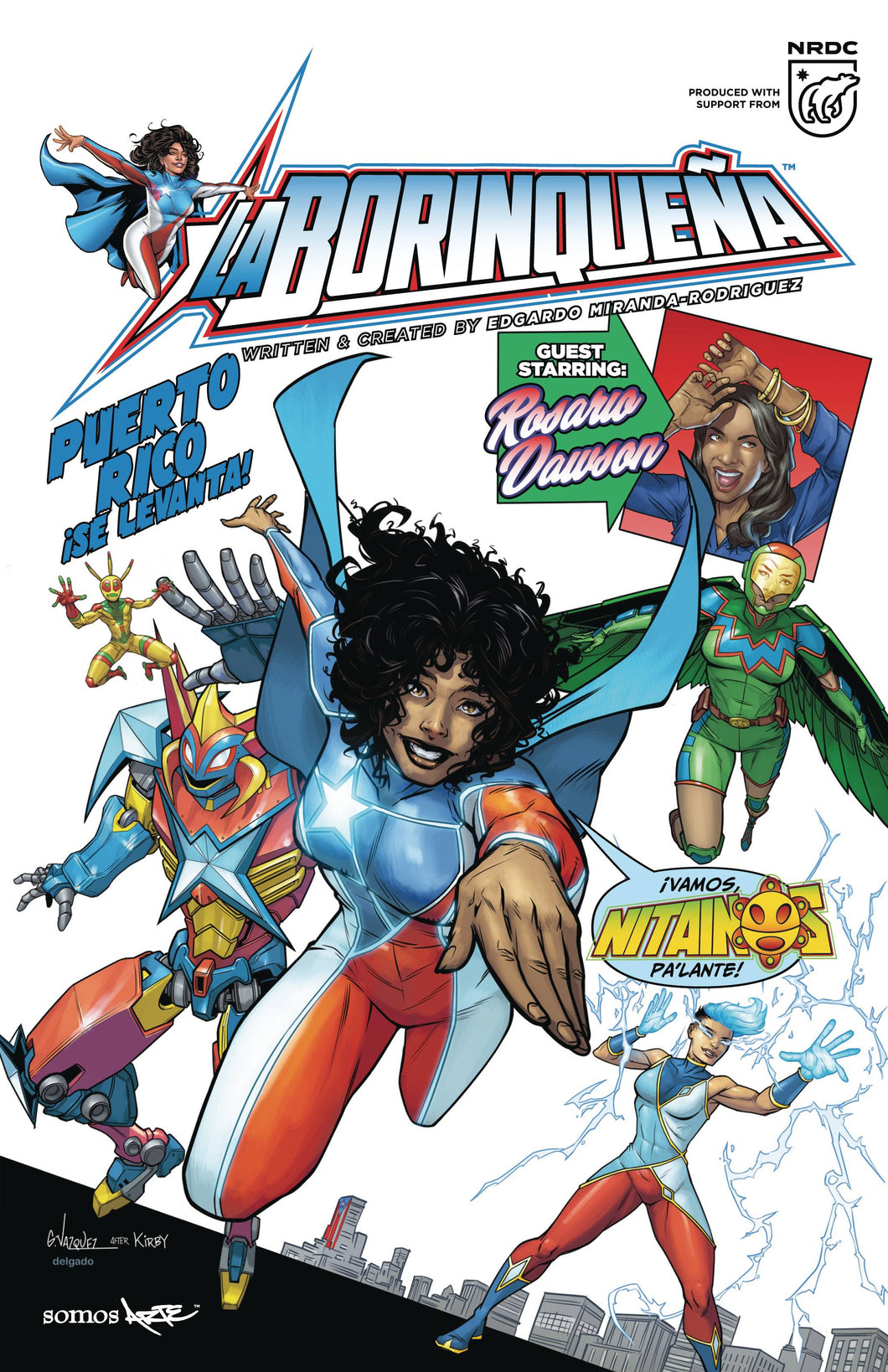 LA BORINQUENA STARRING ROSARIO DAWSON 1 Shot Cover D VAZQUEZ