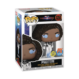Pop The Marvels Photon Glow-In-The-Dark PX Exclusive 3.75"