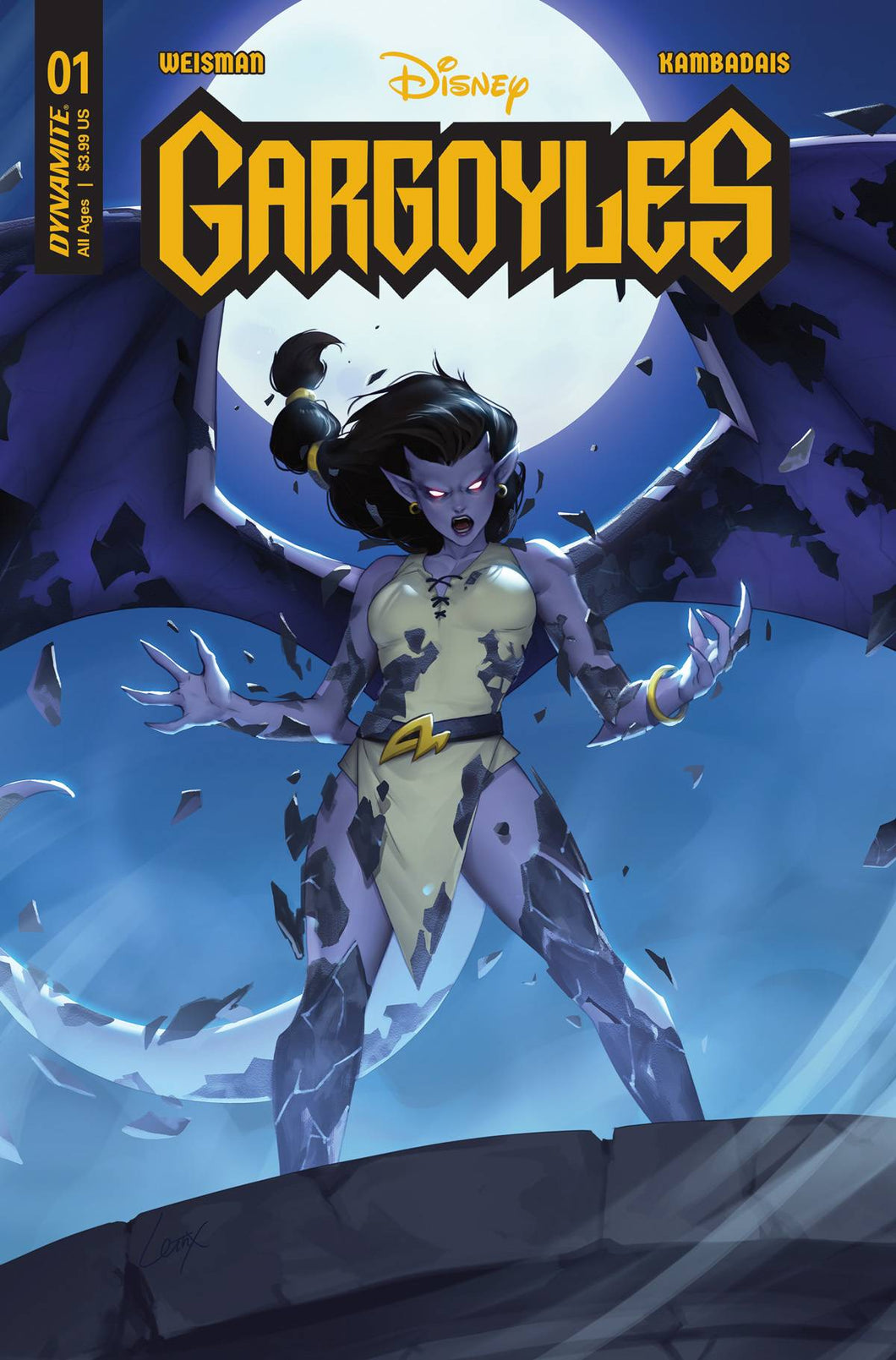 Gargoyles #1 Cover D Leirex