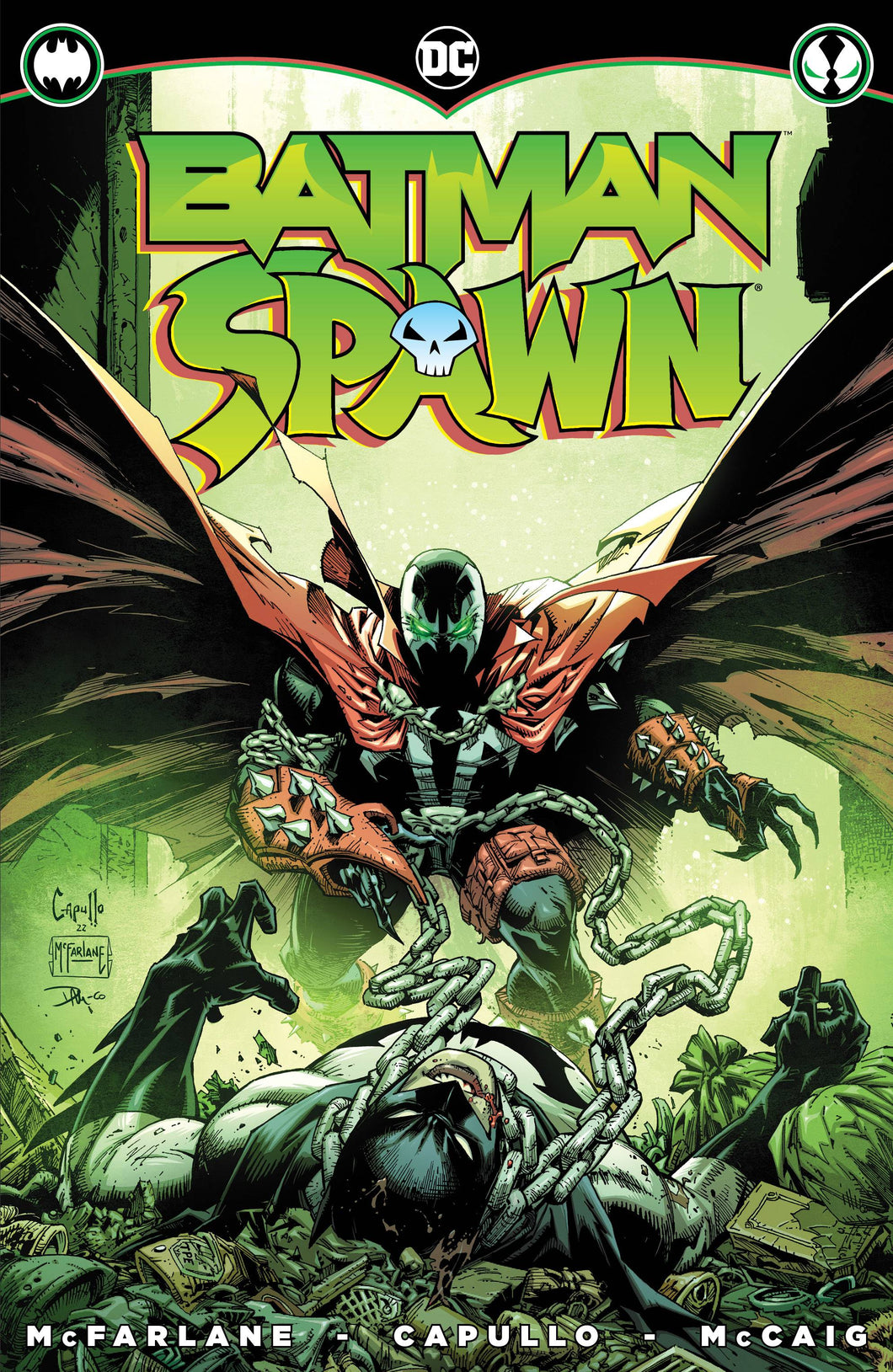 Batman Spawn #1 Cover B Greg Capullo Spawn Variant