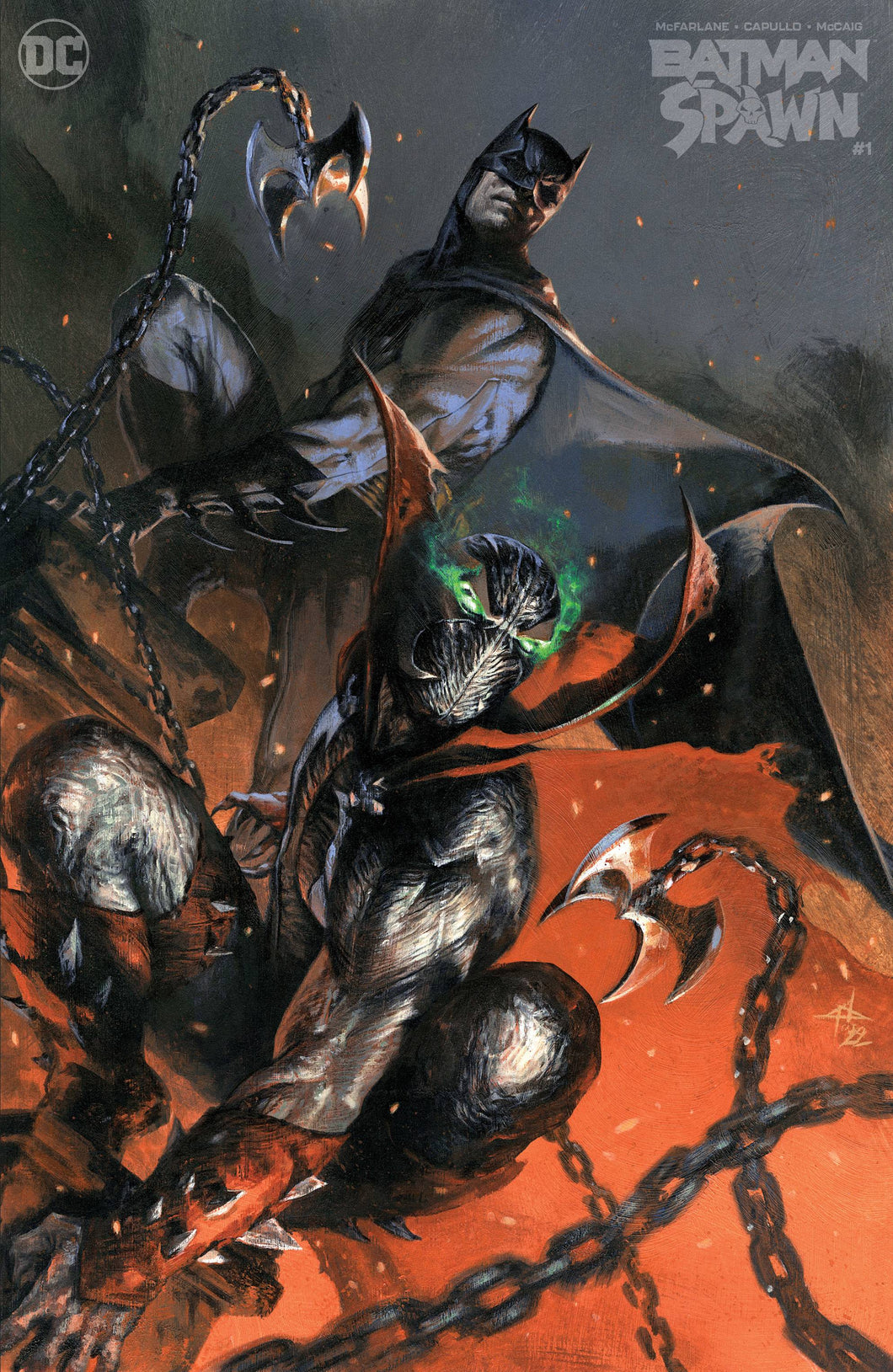 Batman Spawn #1 Cover C Gabriele Dell Otto Variant