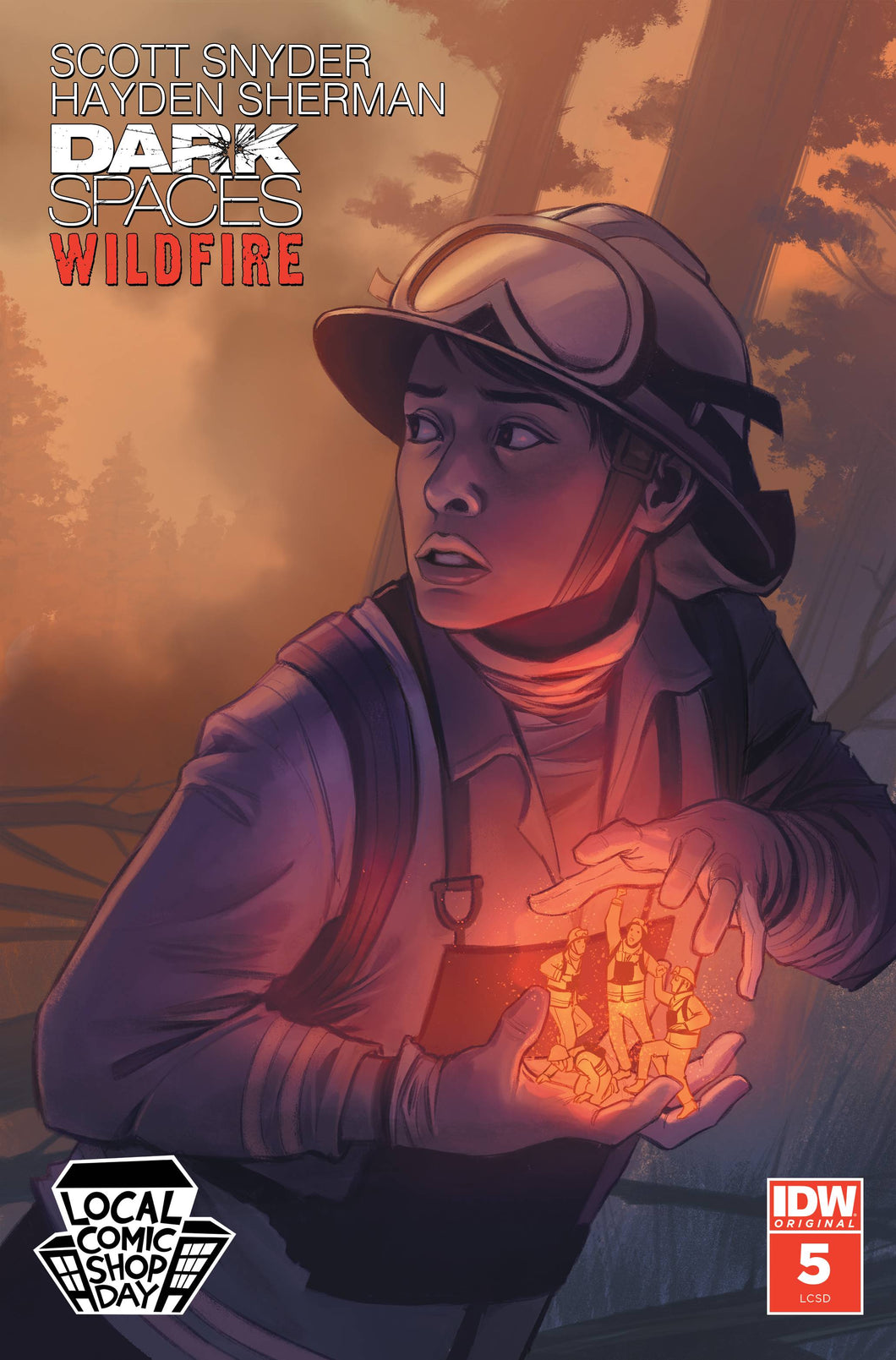 Dark Spaces Wildfire #5 Local Comic Shop Day 2022 Variant