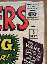 Load image into Gallery viewer, Avengers #8 1st Appearance of Kang the Conqueror
