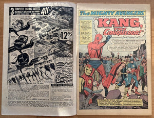 Avengers #8 1st Appearance of Kang the Conqueror