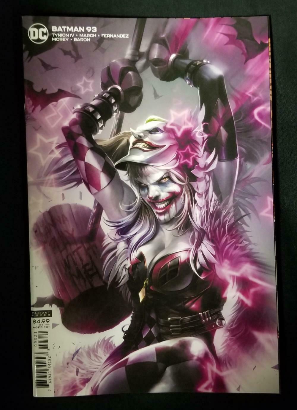 BATMAN #93 CARD STOCK MATTINA VARIANT (JOKER WAR)