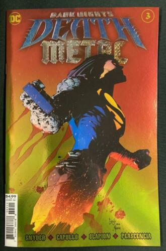 DARK NIGHTS DEATH METAL #3 FOIL ENHANCED COVER