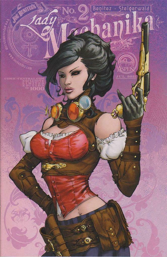 LADY MECHANIKA #2 COMIC CENTRAL EXCLUSIVE VARIANT