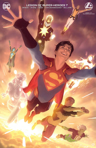 LEGION OF SUPER HEROES #7 CARD STOCK ALEX GARNER VARIANT