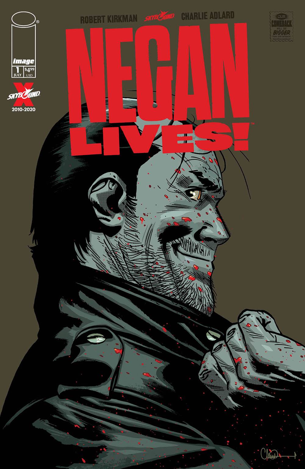 NEGAN LIVES #1 REGULAR COVER (WALKING DEAD)