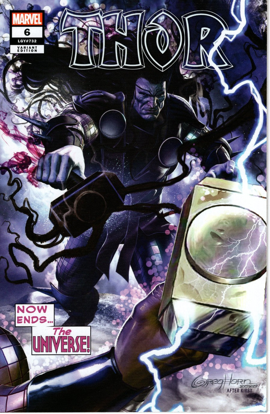THOR #6 WANTED COMIX EXCLUSIVE GREG HORN VARIANT COVER