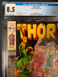 Thor #167 CGC Graded 8.5