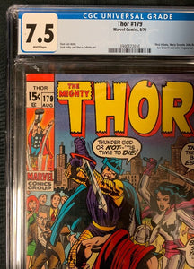 Thor #179 CGC Graded 7.5
