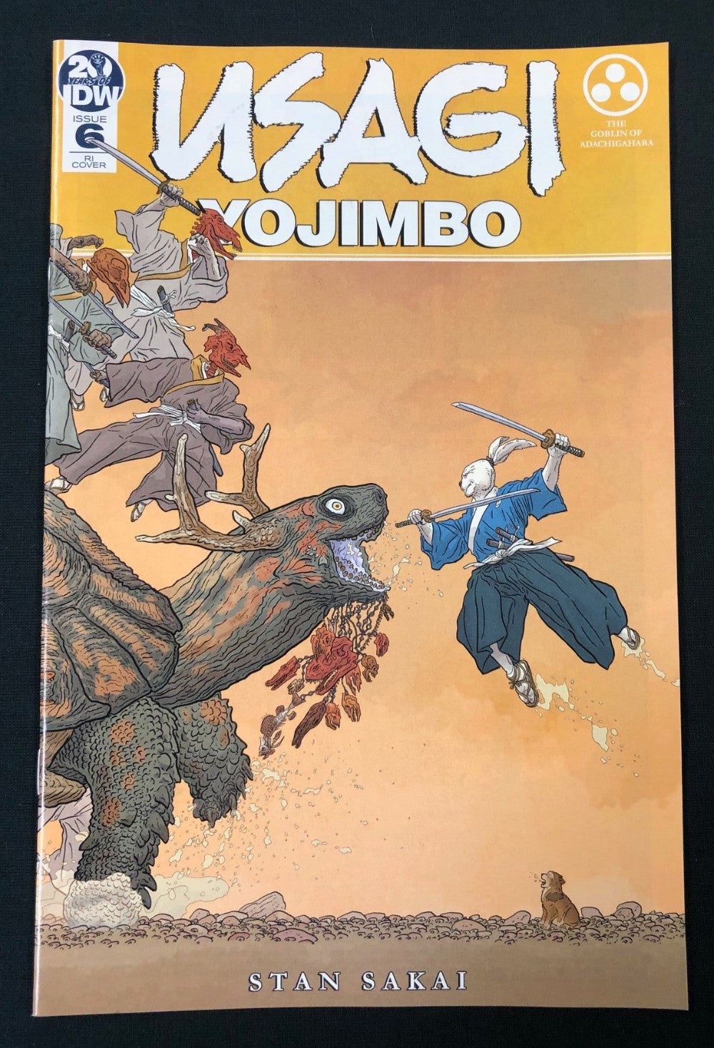 USAGI YOJIMBO #6 1 in 25 35TH ANNIVERSARY DARROW VARIANT (VFNM)