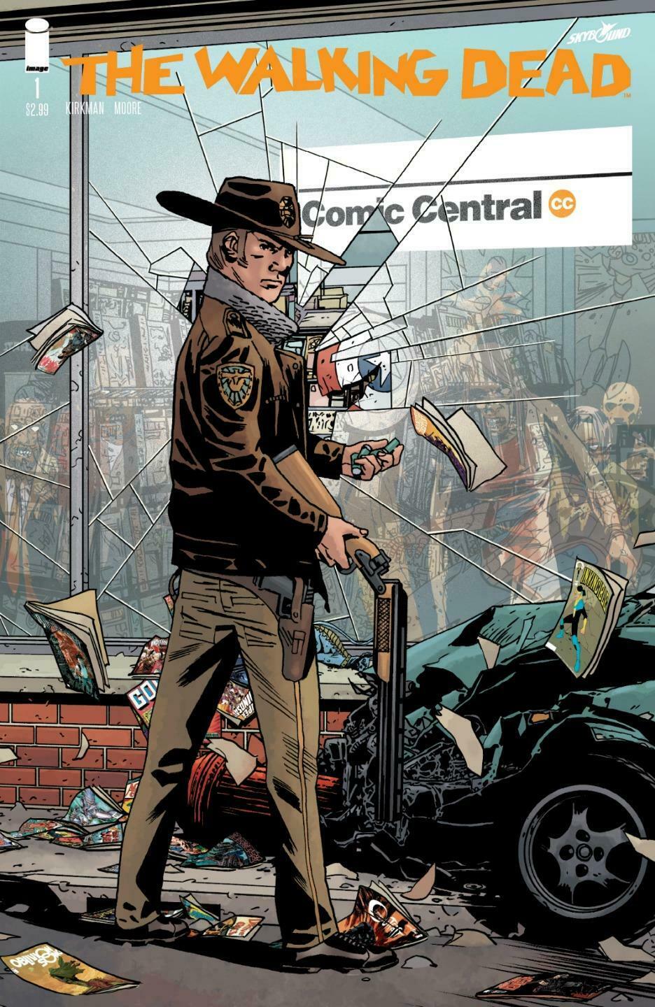 WALKING DEAD 15th ANNIVERSARY #1 COMIC CENTRAL EXCLUSIVE VARIANT